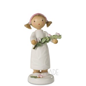 Flower fairies<br>"Mädchen mit Apfelblütenzweig"