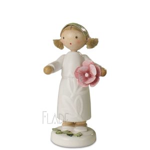 Flower fairies<br>"Mädchen mit Rose rosé"