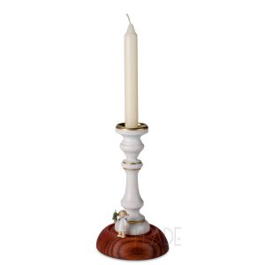 Tafelleuchter, Padouk mit Art. 6101