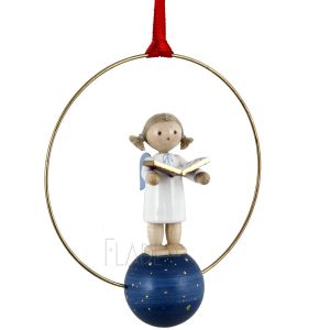 Weihnachtsschmuck - Engel mit Notenbuch