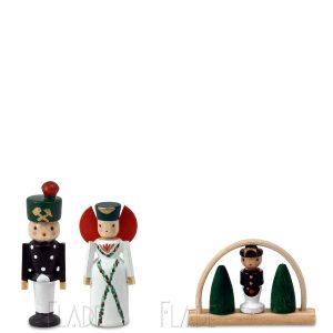 Seiffener Engel, Bergmann und Schwibbogen