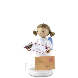 Engel mit Brief an das Christkind