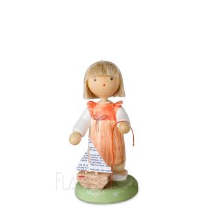 Mädchen mit Segelboot<br>FLADE and friends Edition 2019