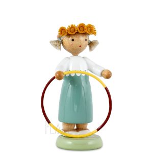 Mädchen mit Reifen