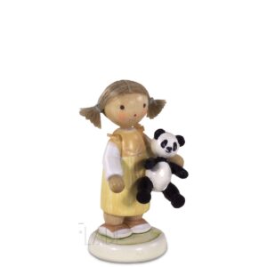 Mädchen mit Panda