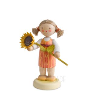Mädchen mit Sonnenblume