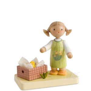 Mädchen mit Maiskolben