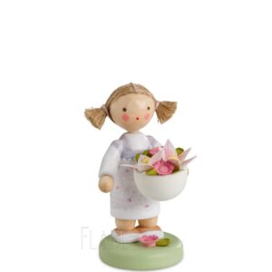 Mädchen mit Lilien